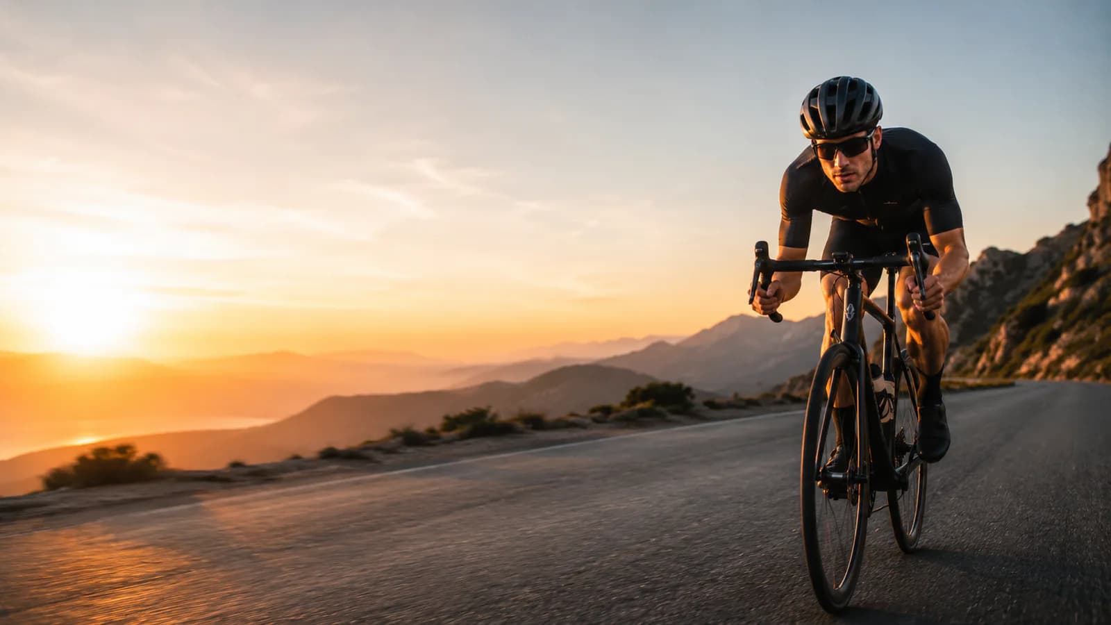 Atleta in allenamento - programma Ciclismo e MTB