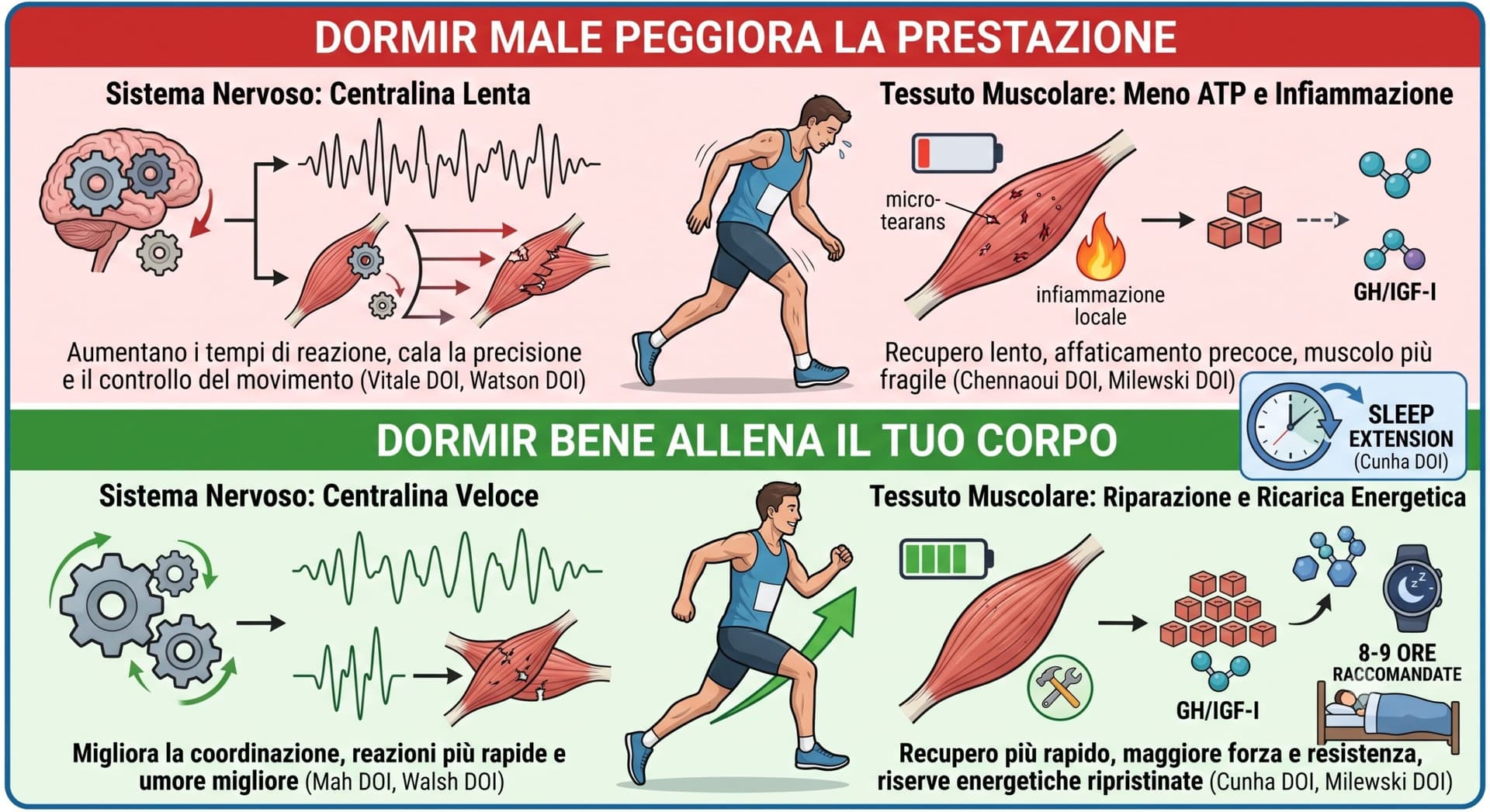 Qualità del sonno e prestazione: perché dormire bene allena il tuo corpo mentre riposi