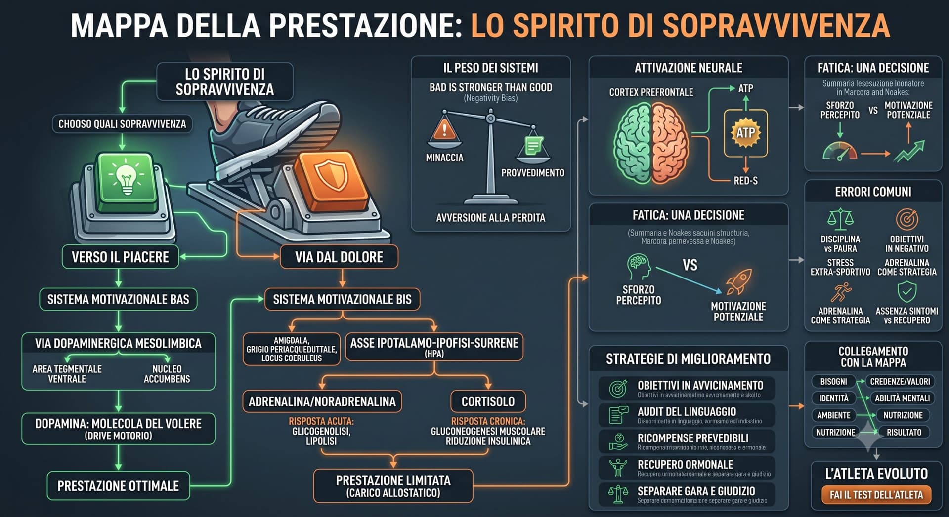 Spirito di sopravvivenza: il motore nascosto della prestazione sportiva